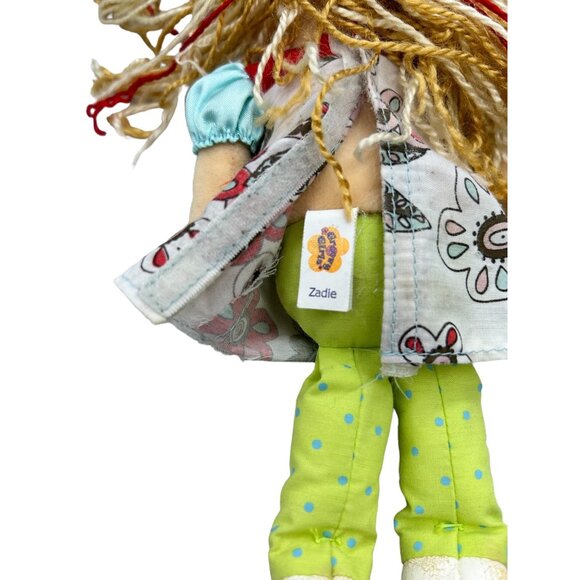 Groovy Girls Doll Zadie 2006 Manhattan Toy Brown Red Hair Boots Peeling Discolor - Picture 8 of 10